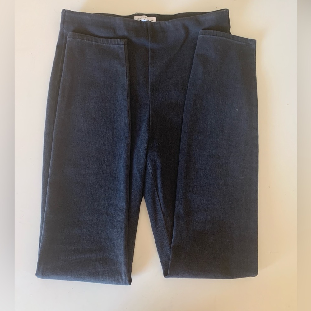 Good American Black Pocketless Jeggings
